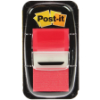 Post-it Index standard, ft 25,4 x 43,2 mm, dévidoir avec 50 cavaliers, rouge