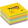 Post-it Notes cube, 450 feuilles, ft 76 x 76 mm, couleurs assorties ultra