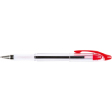 Q-CONNECT Delta stylo, 0,4 mm, pointe moyenne, rouge