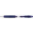 Q-CONNECT stylo, avec grip, pointe moyenne, bleu