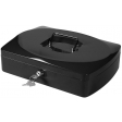 Q-CONNECT coffret à monnaie, 325 x 235 x 85 mm, noir