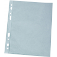 Q-CONNECT pochette perforée A4 perforation 11 trous lisse 100 microns