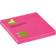 Q-CONNECT Quick Notes, ft 76 x 76 mm, 80 feuilles, rose néon
