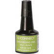 Q-CONNECT encre à tampon, flacon de 28 ml, noir
