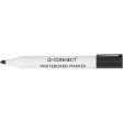 Q-CONNECT marqueur tableau blanc, 2-3 mm, pointe ronde, noir