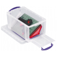 Really Useful Box boîte de rangement 8 l, ouverture à l'avant, transparent