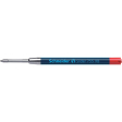 Schneider recharge stylo bille Slider 755 XB, rouge