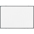 Smit Visual Softline tableau blanc, acier émaillé, magnétique, profilé d'aluminium noir, 90 x 60 cm