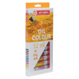 Talens Art Creation peinture à l'huile tube de 12 ml, set de 12 tubes en couleurs assorties