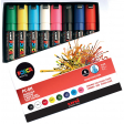 Uni-ball marqueur peinture à l'eau Posca PC-8K, boîte de 8 pièces en couleurs assorties