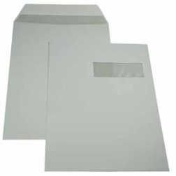 Gallery enveloppes ft 229 x 324 mm (C4) gommée, fenêtre à droite (ft 40 x 110 mm)