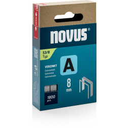 Novus agrafes A 53/8, boîte de 1800 agrafes