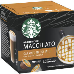 Starbucks by Nespresso dosettes de café Starbucks, caramel macchiato, paquet de 12 pièces