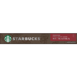 Starbucks by Nespresso dosettes de café, So Sumatra, paquet de 10 pièces