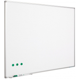 Smit Visual tableau blanc, acier émaillé, magnétique, 300 x 120 cm