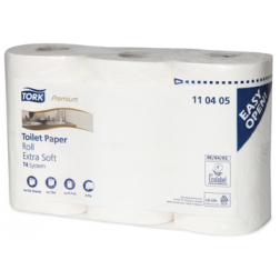 Tork papier toilette Conventional, 4 plis, système T4, paquet de 6 rouleaux
