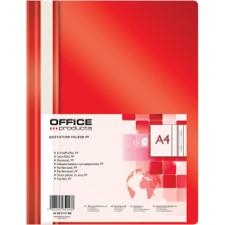 OFFICE products farde à devis, rouge