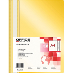 OFFICE products farde à devis, jaune