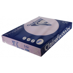 Clairefontaine Trophée Pastel, papier couleur, A3, 80 g, 500 feuilles, lilas