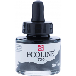 Talens Ecoline peinture à l'eau flacon de 30 ml, noir