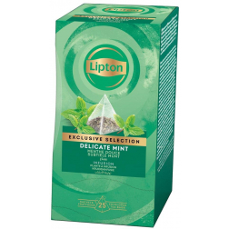 Lipton thé Exclusive Selection, bôite de 25 sachets