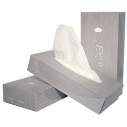 Europroducts mouchoirs en papier, 2 plis, 100 feuilles