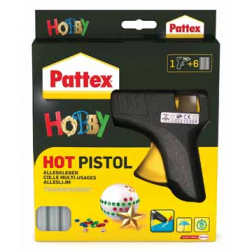 Pattex pistolet à colle Hobby 6 bâtonnets de colle inclus