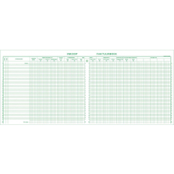 Exacompta registre achat, ft 27 x 32 cm, néerlandais