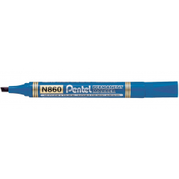 Pentel marqueur permanent N860-C, bleu