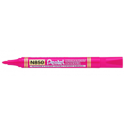 Pentel marqueur permanent N850-B, rouge