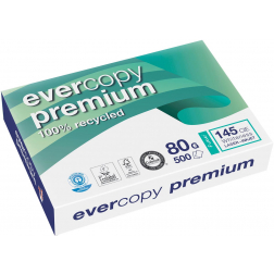 Clairefontaine Evercopy papier reprographique Premium ft A4, 80 g, paquet de 500 feuilles