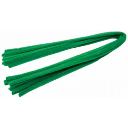 Bouhon Ficelle chenille vert