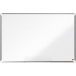 Nobo Premium Plus tableau blanc magnétique, acier laqué, ft 90 x 60 cm