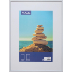 MAULart cadre-photo, cadre en plastique, ft 30 x 40 cm, blanc
