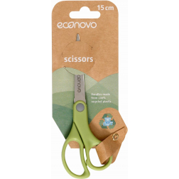 Econovo ciseayx, 15 cm, vert, sous blister
