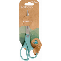 Econovo ciseayx, 18 cm, bleu, sous blister