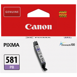 Canon cartouche d'encre CLI-581PB, 241 photos, OEM 2107C001, photo blue