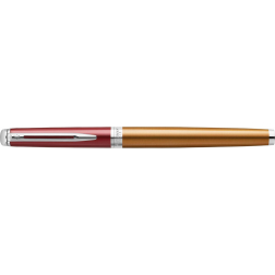 Waterman stylo plume Hémisphère Vermillon avec détail en palladium