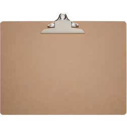 Maul Porte-bloc Classic, en isorel bois, A3 paysage, brun