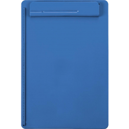 MAUL Porte-bloc A4 Go Eco A4 portrait, avec porte-stylo, 85% plastic recyclé, bleu