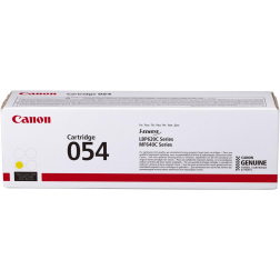 Canon toner 054, 1.200 pages, OEM 3021C002, jaune