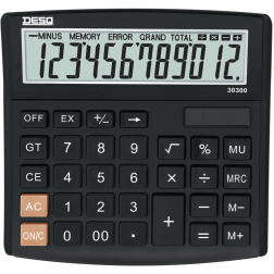Desq calculatrice de bureau Business Classy large 30300, noir
