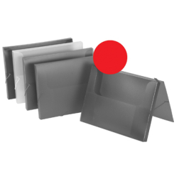 Beautone boîte de classement Frosted rouge