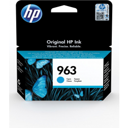 HP cartouche d'encre 963, 700 pages, OEM 3JA23AE, cyan