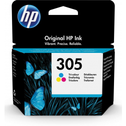 HP cartouche d'encre 305, 100 pages, OEM 3YM60AE, 3 couleurs