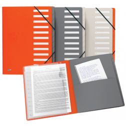 Elba Classeur-trieur Elba for Business Personal couleurs assorties