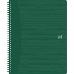 Oxford Origin cahier spiralé, ft A4+, 140 pages, ligné, vert