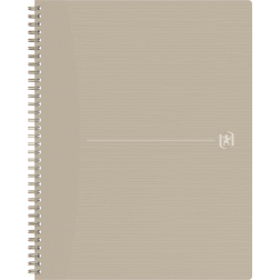 Oxford Origin cahier spiralé, ft A4+, 140 pages, quadrillé 5 mm, sable