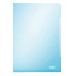 Leitz pochette coin Avec bord inférieur collé pour un aspect élégant. Couleur: bleu