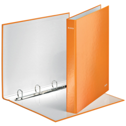 Leitz WOW classeur à anneaux, 4 anneaux, orange